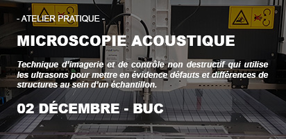 Atelier pratique - La microscopie Acoustique